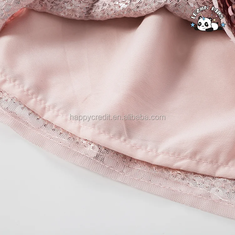 LEZONKIDS - Saia Plissada para Crianças Personalizável com Lantejoulas Brilhantes de Verão, Saia Curta Fofa para Meninas